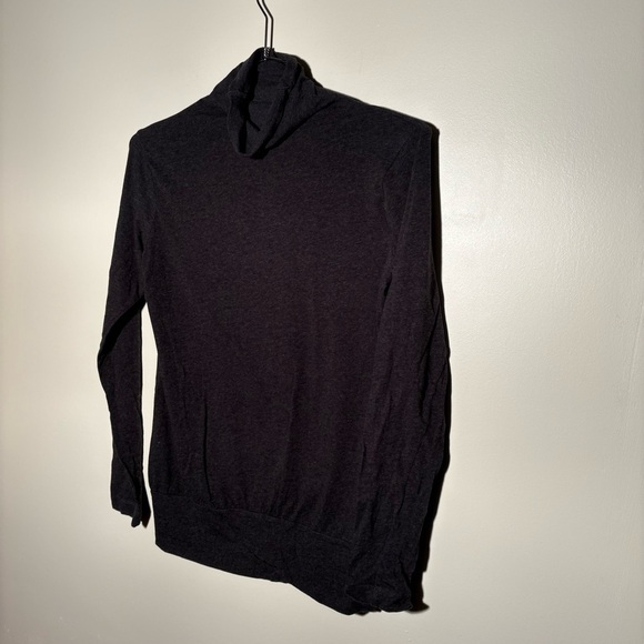 Isda & Co Dark Gray Mock Neck Long Sleeve Shirt - Picture 6 of 6